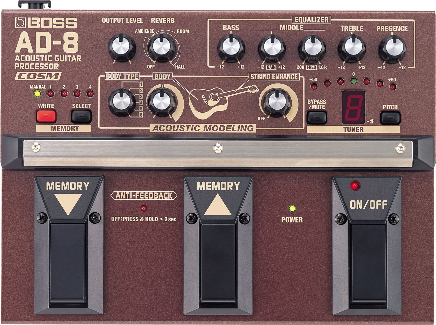 Boss AD-8 Acoustic Instrument Processor
