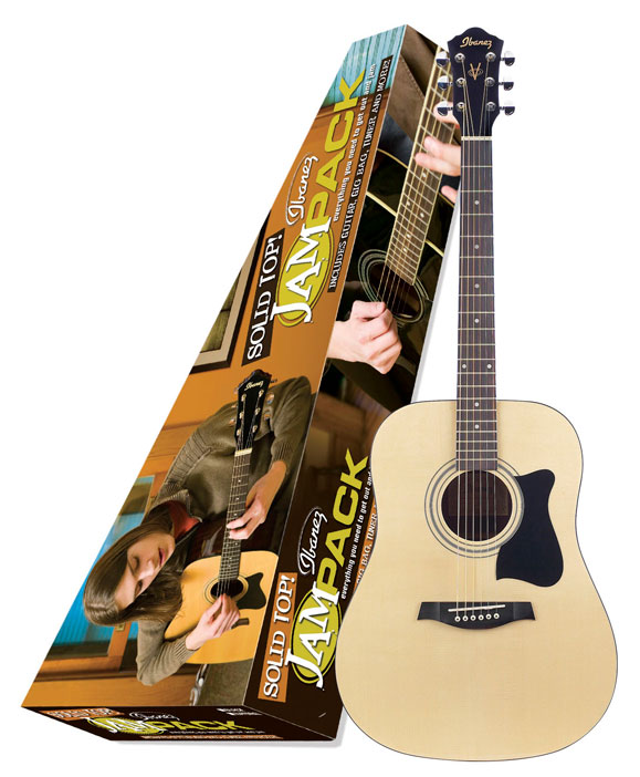 Ibanez Solid Top Acoustic Pack Ibanez Solid Top Acoustic Pack