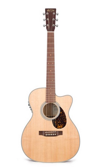Martin OMCGTE Cherry Acoustic Guitar