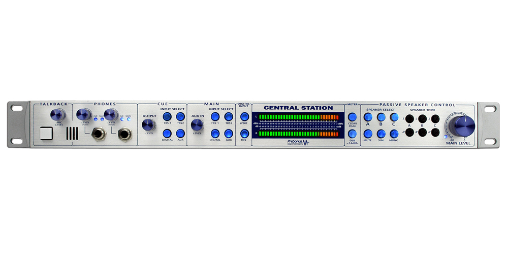 PreSonus Central Station Studio Control Center PreSonus Central Station Studio Control Center